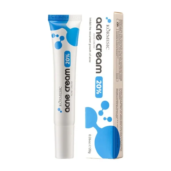 S93cca11f3e304a519078841fd26ceb6eJ.webp Crème anti-acné 20 g, sérum régulateur de sébum.
