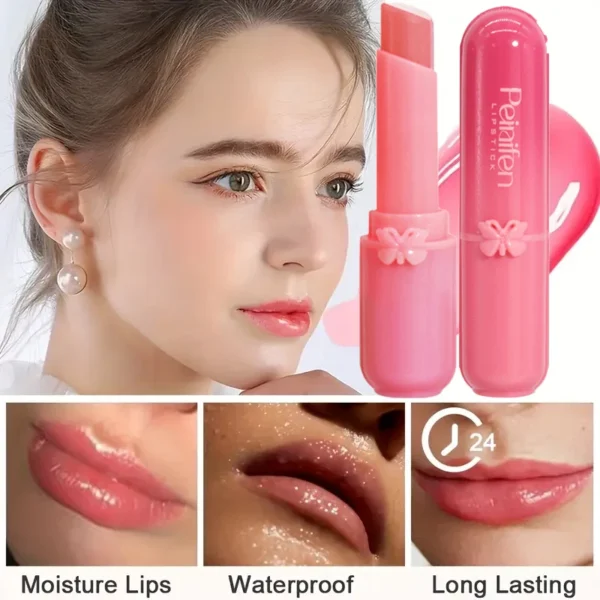 Rouge à lèvres fruité, 4 parfums fruités