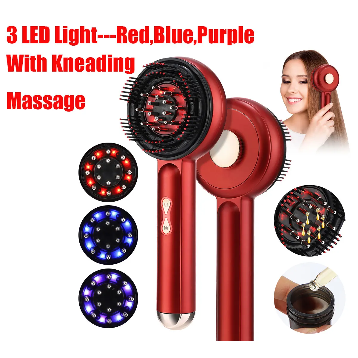 Brosse de massage électrique pour le cuir – Image 2