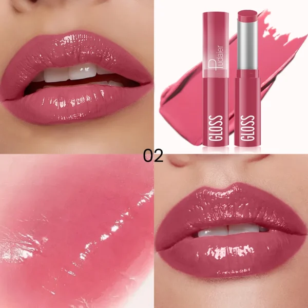 Coffret de rouges à lèvres hydratants effet baie