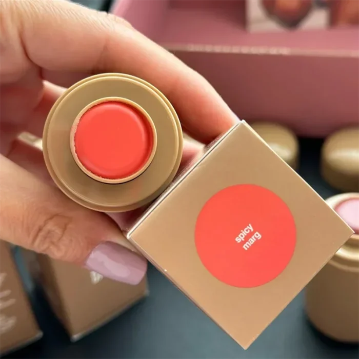S97de7ee7a7ed44968dd5e146670b7313T.webp Baume à lèvres portable, blush et maquillage.