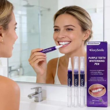 Stylo blanchissant pour les dents.