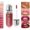 Gloss à lèvres pailleté longue tenue effet miroir