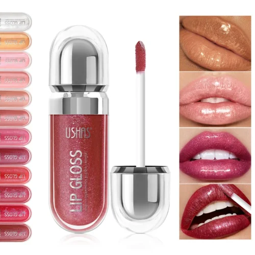 S9bd4e6620e1a4dfeaf0738d528145cfcO.webp Gloss à lèvres pailleté longue tenue effet miroir
