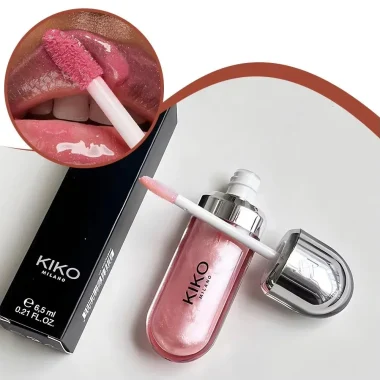 Kiko 3D Hydra LipGloss Blush waterproof