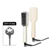 Brosse à lisser portables 2 en 1 avec peign