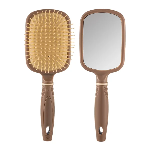 Brosse coussin d'air intégré pour en cuir