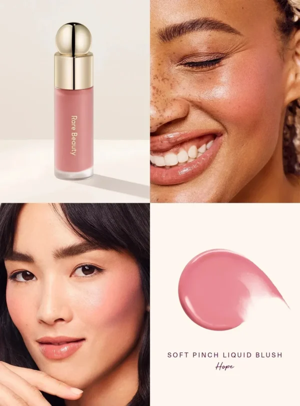 Rare Beauty  ,blush liquide, maquillage repulpant