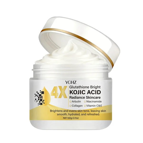 Sa2b2243a90294502a9cc9560034f7fa57.webp Crème visage à l'acide kojique, unifie le teint