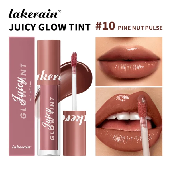 Rouge à lèvres effet miroir, brillance longue tenue