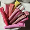 Gloss à lèvres transparent multicolore