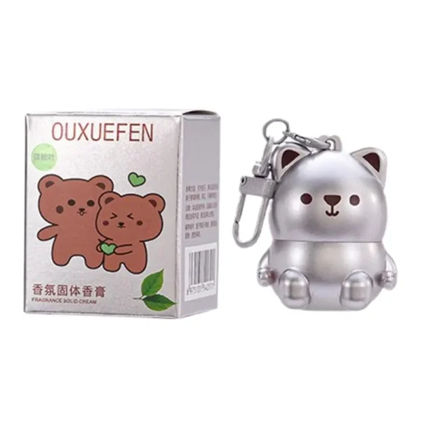 Baume solide parfumé en forme d'ourson mignon