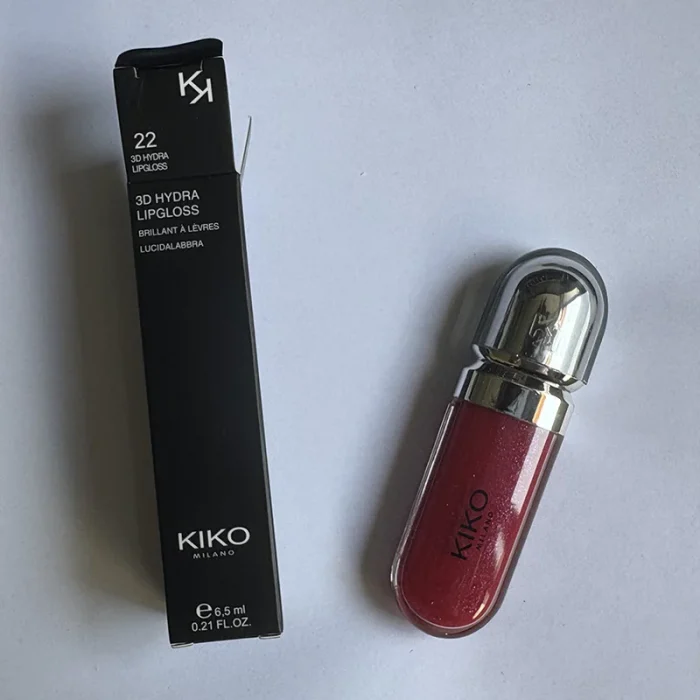 Gloss à lèvres liquide 3D KIKO, transparent