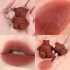Porte-clés ours mignon, gloss à lèvres