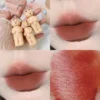 Porte-clés ours mignon, gloss à lèvres