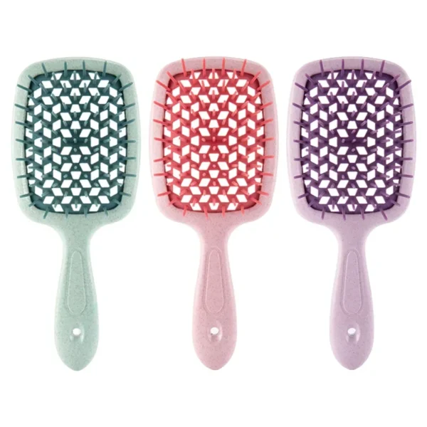 Brosse plastique de massage du cuir