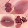 Porte-clés ours mignon, gloss à lèvres