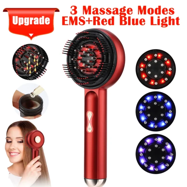 Brosse de massage du cuir pour la croissance des cheveux