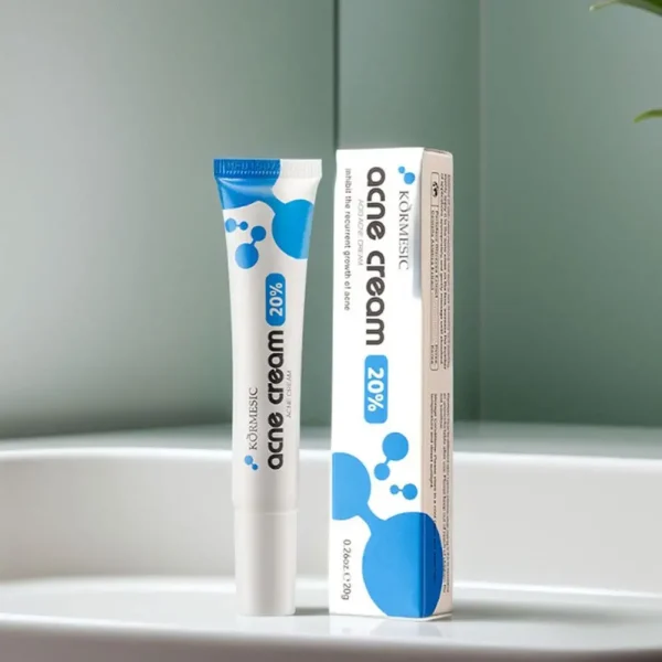 Sb0c87875ac0a473e8680c79007c59d4f3.webp Crème anti-acné 20 g, sérum régulateur de sébum.