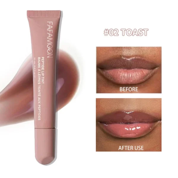 Gloss rouge à lèvres hydratant transparent