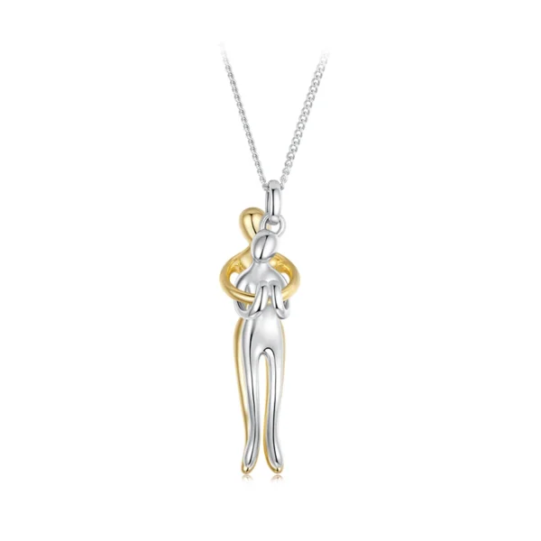 Collier pendentif WOSTU en argent massif