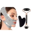 Rouleau de massage facial et outil Gua Sh
