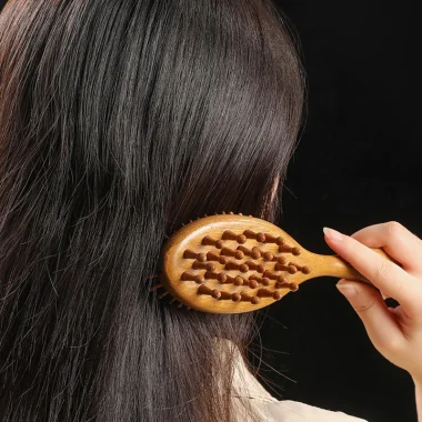 Brosse relaxante à airbag