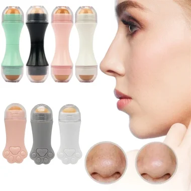 Rouleau volcanique pour le contrôle du sébum