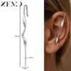 Boucles d'oreilles ZEMO à crochet (1 pièce) en acier