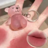 Porte-clés ours mignon, gloss à lèvres