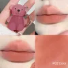 Velvet Lip Clay avec gloss blanc soyeux