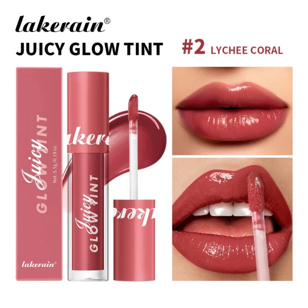 Rouge à lèvres effet miroir, brillance longue tenue