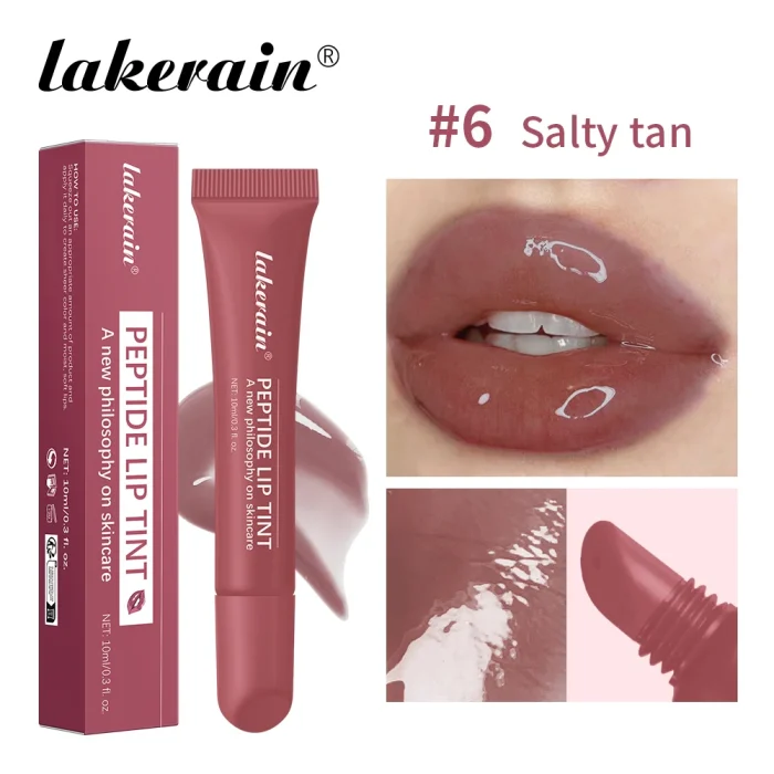 Gloss à lèvres effet miroir , huile hydratante