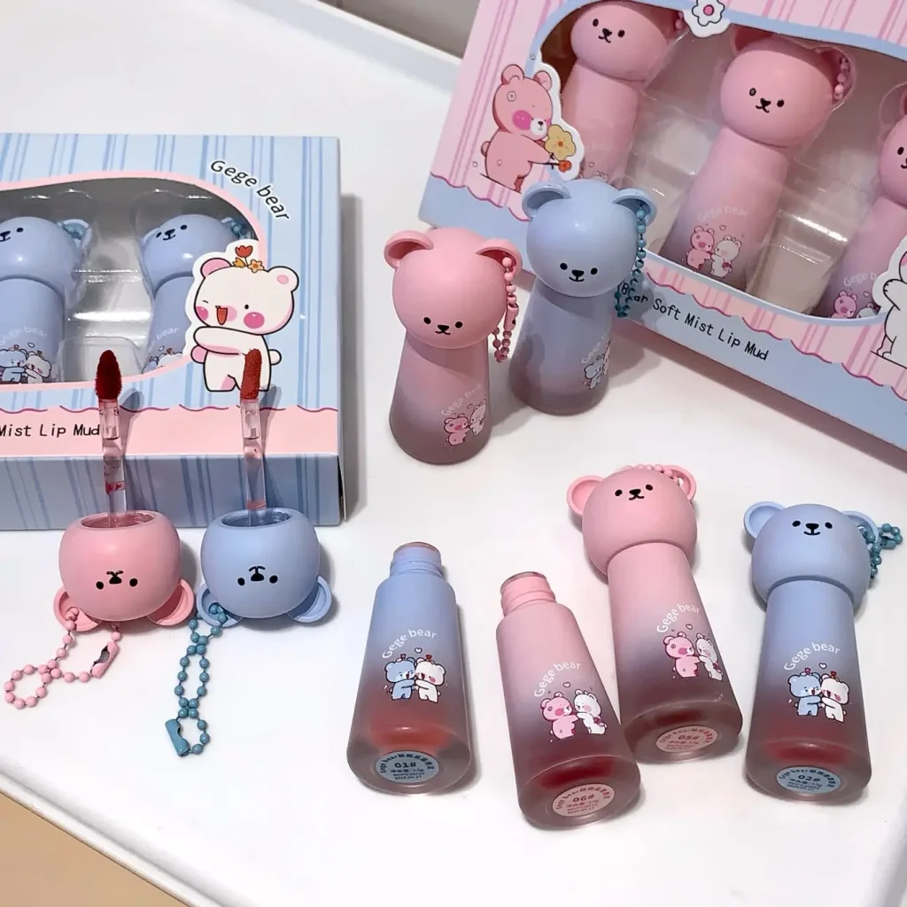 Gloss à lèvres forme Chat Mignon naturel