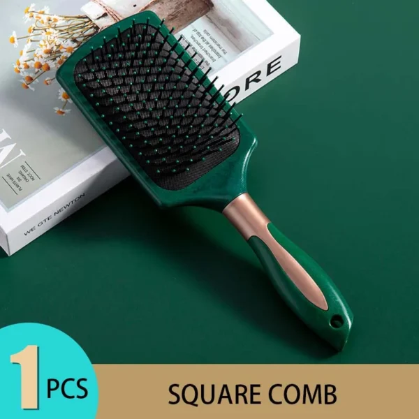 Brosse à cheveux massante à coussin d'air