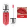 Gloss à lèvres pailleté longue tenue effet miroir