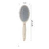 Brosse massage en cuir pour chevelu