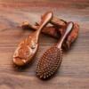 Brosse à coussin d'air en bois de santal