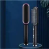 Brosse lissante électrique PTC, sèche-cheveux