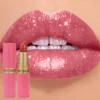 Rouge à lèvres pailleté diamant, waterproof,