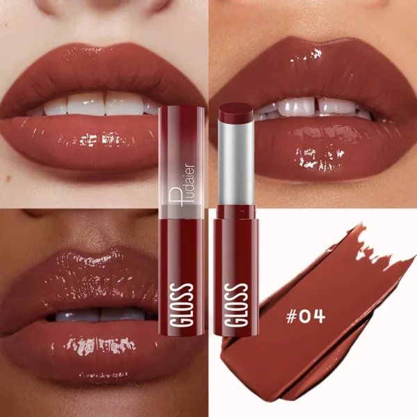 Rouge à lèvres waterproof avec effet miroir