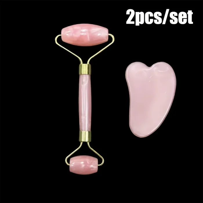 Scb64ae7bc6c84627a5537631180f97aeW.webp Lot de 2 pierres Gua Sha pour le visage