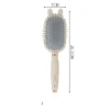 Brosse massage en cuir pour chevelu