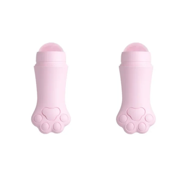 Rouleau nettoyant les pores du visage en quartz rose