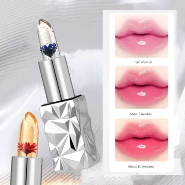 Rouge à lèvres magique transparent
