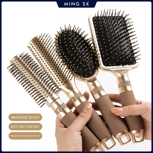 Brosse à cheveux massante à coussin d'air