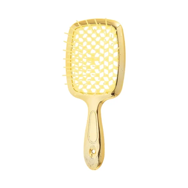 Brosse à dents larges et creuses pour cheveux