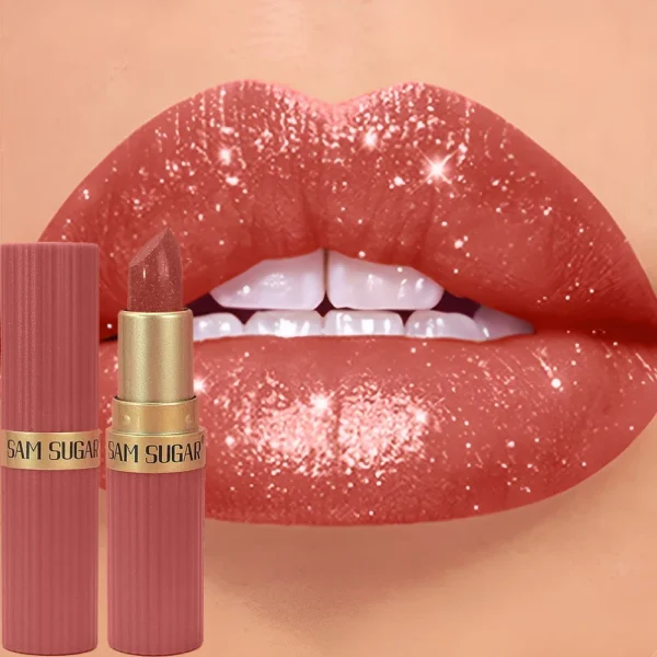 Rouge à lèvres marron chocolat luxueux