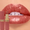 Rouge à lèvres marron chocolat luxueux