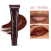 Gloss à lèvres nude marron repulpant